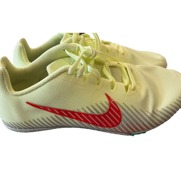 NEW Nike Zoom Rival M9 Track Cleats Spikes Yellow Men’s Size 6 AH1020-700
